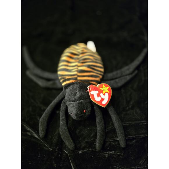 Ty beanie Baby Set of 4 Swirly, Claude, Stinger and Spinner EUC - Picture 8 of 16